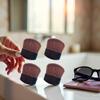4Pcs Mini Powder Blush Brushes - Small Facial Makeup Brushes for Precision Application | Soft Bristles, Travel-Friendly Makeup Tools view 3