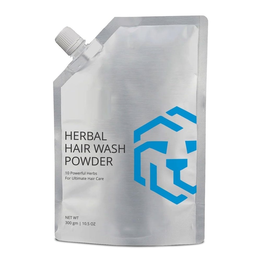 Herbal Hair Wash Powder 300gm with Shikakai, Amla, Fenugreek and 7 Herbs | Natural Shampoo Powder
