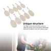 10pcs Loofah Sponge for Dishes, High Water Absorption Dish Wash Sponge Washable Loofah Body Scrubber for Kitchen, Bathroom 3.15x4.72in view 3
