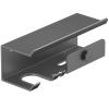 yeeplant Wall-Mounted Hair Tool Holder, Carbon Steel Bathroom Rack with Shelf for Hair Dryers and Accessories view 4