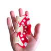 Funny Mushroom Hair Clips,PVC Hair Clips,Big Claw Clips for Girl,Hair Accessories,Red view 3