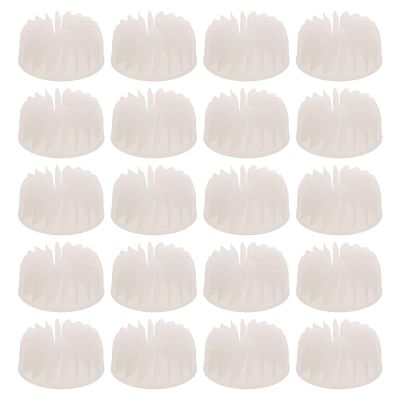 20Pcs Mini Hair Dryer Fan Blades, ABS Plastic Replacement for Repairs