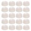 20Pcs Mini Hair Dryer Fan Blades, ABS Plastic Replacement for Repairs view 1