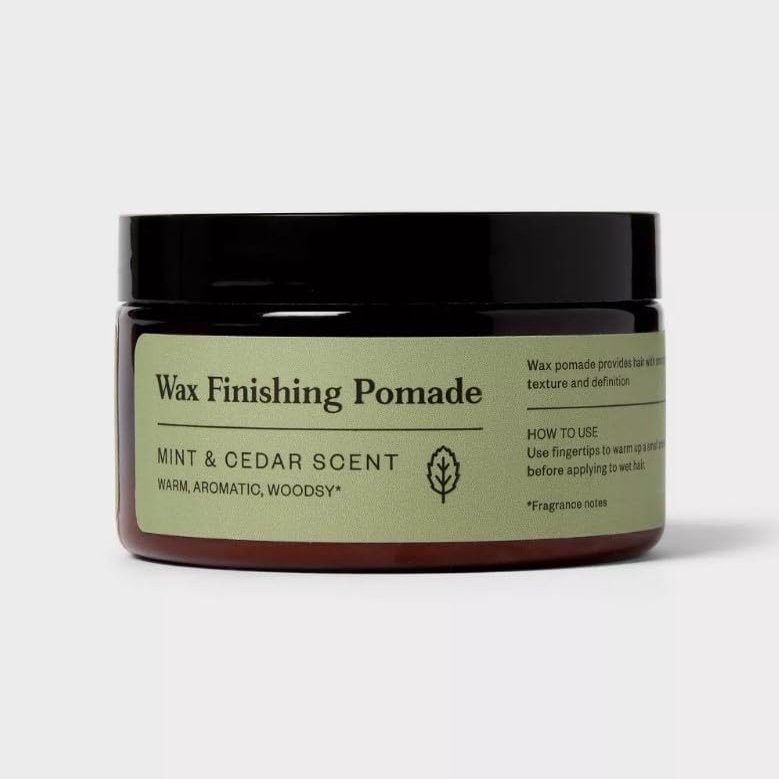 Goodfellow & Co Wax Finishing Pomade- Mint & Cedar Scent, 4 oz