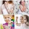 10sheets Halloween Ghost Temporary Tattoos for Kids, Assorted Waterproof Ghost Temp Tattoo Sticker for Boys Girls Goody Bag Stuffers Prizes Party Favors Carnival Rewards(Ghosts) view 4