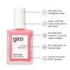 gitti Nail Juice I Natural Nail Care Treatment and Sheer Pink Color, Non-Toxic, 82% Natural Origin, Plant-based, Cruelty-Free, Vegan, Nourishes and Strengthens Nails, 0.5 Fl Oz view 2