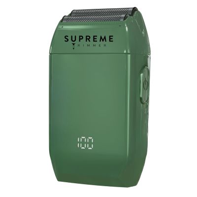 Supreme Trimmer Crunch STF602 Waterproof Double Foil Shaver for Men | 150 Min Runtime, Wet/Dry Cordless & Corded Electric Razor | Hypoallergenic Foils for Face, Head & Stubble