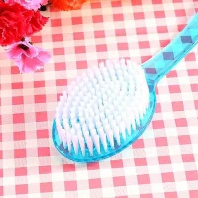 Back Scrubber for Shower, Body Washing Bath Shower Back Skin Brush Scrubber Massager with Long Handle Dry Brushing Body Brush for Bath or Dry
