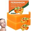 2 Pcs Persimmon Soap for Body Odor Control - Persimmon Soap for Old People Smell, Handmade Natural Soaps for Better Skin, Deeply Moisturizing Bath Wash for Women & Men view 1