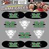 10 Pack Combo 6 Spirit Tattoos & 4 Eye Strips Officially licensed Waterless Peel & Stick Temporary Tattoos Marshall view 1