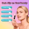 Bikini Trimmer for Women - Dual Head Electric Razor for Body Hair Removal, Cordless Facial Razor, Waterproof Wet & Dry Use Body Shaver, Hair Trimmer for Bikini Underarm Leg Arm Body Face, Pink view 3
