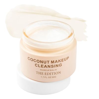 The Edition - Makeup Remover Balm Coconut  Hydrating Makeup Remover & Nourishing Face Cleanser, Melting Balm for Waterproof Makeup, Gentle Eye Makeup Cleansing, 50g