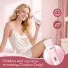 Bikini Trimmer for WomenElectric Body Hair Trimmer, 3 in 1 Wet/Dry Shaver Groomer, Replaceable Ceramic Blade Heads, Electric Razors for Women Legs, Bikini Shaver view 2