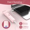 Bikini Trimmer for WomenElectric Body Hair Trimmer, 3 in 1 Wet/Dry Shaver Groomer, Replaceable Ceramic Blade Heads, Electric Razors for Women Legs, Bikini Shaver view 4