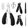Bioudell 6Pcs Ingrown Toenail Removal Kit, Pedicure Tools for Feet with Fingernail & Toenail Clippers, Professional Nail Cutter Set for Thick Nails, Manicure & Nail Care Tools for Men & Women view 1