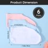 Segbeauty 12 Count Lotion Cotton Socks for Dry Cracked Feet Women, 6 Pairs Moisturizing Socks for Dry Feet, Sleep Sock for Cracked Heel Repair Overnight, Sleeping Foot Care Spa Gel Heel Protectors view 4