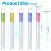 ZEYIYER 300 Pcs Ear Piercing Cleaner Floss, Disposable Earring Hole Cleaner, Piercing Cleaners Floss for Women Men Ears Nose Piercings Care Kit view 3