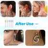 ZEYIYER 300 Pcs Ear Piercing Cleaner Floss, Disposable Earring Hole Cleaner, Piercing Cleaners Floss for Women Men Ears Nose Piercings Care Kit view 4