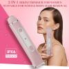 lurini Bikini Trimmer for Women - 2 in 1 Women Electric Razors,Cordless Body Shaver for Trip,Replaceable Lady Facial Razor, IPX6 Waterproof&Easy Cleaning, Ceramic Blade, USB Charge 706 Pink view 4