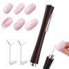 3-in-1 Cat Eye Nail Magnet & 2 Heart-Shaped Nail Tool Set, Y-Shape Guide Sticks Cylindrical Magnetic for Cateye Gel Polish Home Salon DIY Manicure view 1