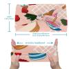 1 Pack Dessert Art Elastic Soft Fabric Non-Slip Women's Fashion Headbands - Soft, Wide, and Stylish for All Occasions view 3