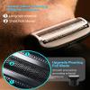 Voukad 40 Precisions Electric Beard Trimmer for Men, Mens Grooming Trimmer for Beard, Mustache, Face and Ear Hair, Multi-Series Clipper, Waterproof, USB C Charging, Soft Pouch (Dark Red) view 3