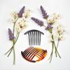 3 Pcs Colorful Plastic Hair Side Combs French Twist Comb Tortoise Side Combs Hair Clip Comb Accessories with Seven Teeth for Women Girls Hair Combs Styling Tools view 4