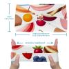 1 Pack Colorful Art Desserts Elastic Soft Fabric Non-Slip Women's Fashion Headbands - Soft, Wide, and Stylish for All Occasions view 3