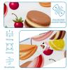 1 Pack Colorful Art Desserts Elastic Soft Fabric Non-Slip Women's Fashion Headbands - Soft, Wide, and Stylish for All Occasions view 4