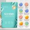 Bath Bombs for Women Gift Set, 8 Organic Bath Bombs Christmas Stocking Stuffers, Birthday Gift for Adults, Women, Relaxation Home SPA Bubble Bath, Self Care for Wife, Mother, Girlfriend view 2