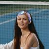 1 Pack Colorful Dessert Art Elastic Soft Fabric Non-Slip Women's Fashion Headbands - Soft, Wide, and Stylish for All Occasions view 2