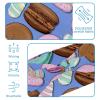1 Pack Colorful Dessert Art Elastic Soft Fabric Non-Slip Women's Fashion Headbands - Soft, Wide, and Stylish for All Occasions view 4