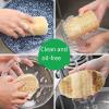 10pcs Natural Loofah Dishwashing Brush Set - Kitchen Cleaning & Bathing Loofah Pulp Brushes(with a Lanyard) view 2