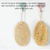 10pcs Natural Loofah Dishwashing Brush Set - Kitchen Cleaning & Bathing Loofah Pulp Brushes(with a Lanyard) view 4