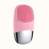 3-in-1 Sonic Vibration Silicone Facial Cleanser & Massager Pink view 1