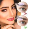 2PCS Eyebrow Scissors with Comb, Stainless Steel Professional Eyebrows Trimmer, Hair Removal Eyebrow Scissors, Eye Brow Shaping Tool for Men and Women view 3