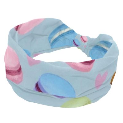 1 Pack Dessert Art Elastic Soft Fabric Non-Slip Women's Fashion Headbands - Soft, Wide, and Stylish for All Occasions