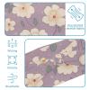 1 Pack Headbands for Women Non Slip Elastic Sports Hair Bands for Women, Soft Cloth Headband for Workout Yoga Fashion Hair Accessories,Pink Cherry Blossoms view 4