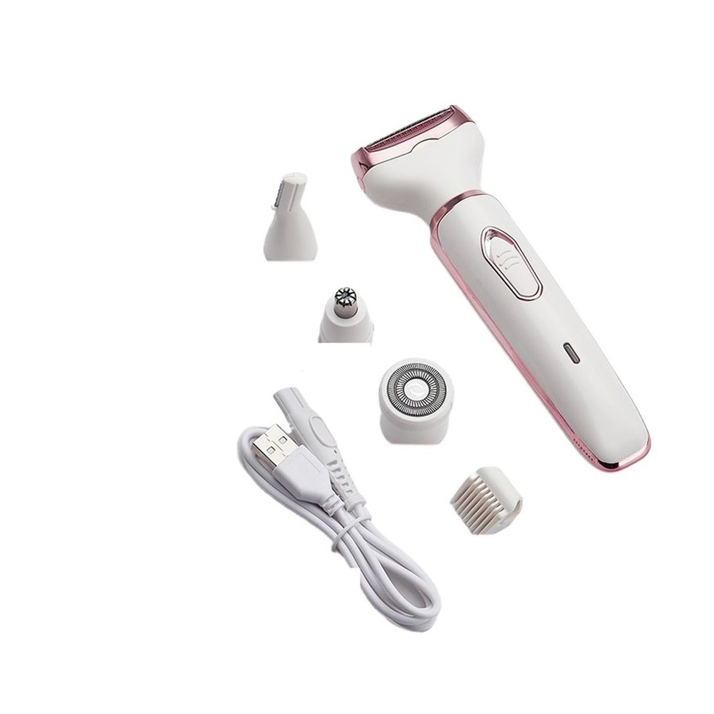 Electric Household Hair Removal Device is Easy to Use(WhiteFour-in-Chargingmodel)