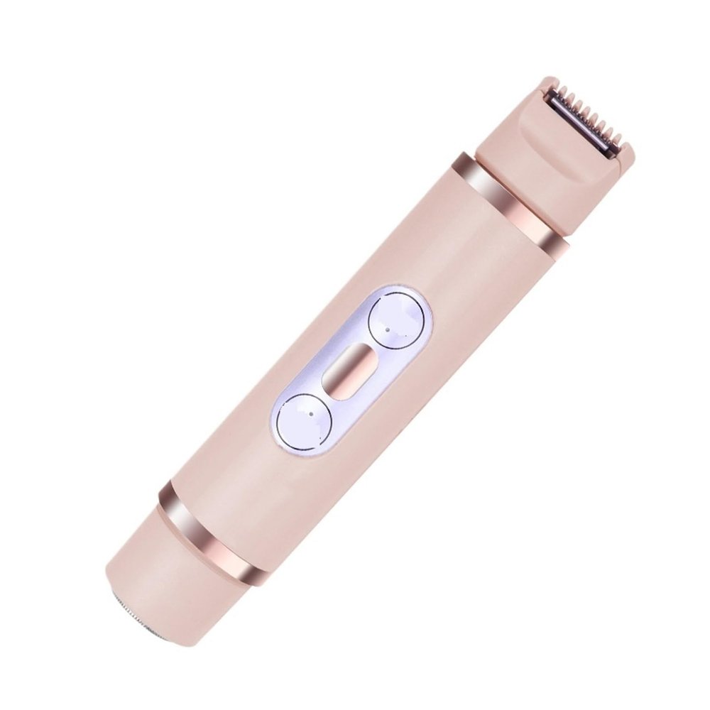 Convenient and Comfortable Electric Hair Removal Device(Pink)