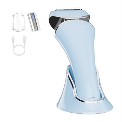 Comfortable and Convenient Hair Removal Device(Lightblue)