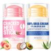 2Pcs Crack Feet Prevention Stick, Hydrating Heel Balm for Dry Cracked Feet,Moisturizing Foot Care Cream, Foot Balm Stick Intensive Repair Feets,Hands,Heels,Elbow and Knees and Softening Dry Skin view 1