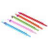 A1DFDFGOQSFG 26Pcs Long Plastic Styling Barber Salon Tool Hairdressing Spiral Hair Perm Rod view 3