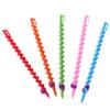 A1DFDFGOQSFG 26Pcs Long Plastic Styling Barber Salon Tool Hairdressing Spiral Hair Perm Rod view 4