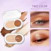ALLUREMOUR Eyeshadow palette Eyeshadow Two-color Palette EverydayEasy to blend neutral colors that last (04) view 2