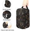 Ackutea Kids Travel Toiletry Bag - Black Video Game Waterproof Hanging Cosmetic Hygiene Bags for Boys Men - Large Shave Kit for Toiletries Accessories Bathroom Stuff view 2