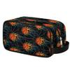 Ackutea Kids Travel Toiletry Bag - Fire Basketball Waterproof Hanging Cosmetic Hygiene Bags for Boys Men - Large Shave Kit for Toiletries Accessories Bathroom Stuff view 1