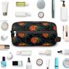 Ackutea Kids Travel Toiletry Bag - Fire Basketball Waterproof Hanging Cosmetic Hygiene Bags for Boys Men - Large Shave Kit for Toiletries Accessories Bathroom Stuff view 4