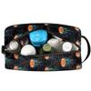 Ackutea Kids Travel Toiletry Bag - Waterproof Hanging Cosmetic Hygiene Bags for Boys Men - Fire Football Large Shave Kit for Toiletries Accessories Bathroom Stuff view 3