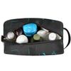 Ackutea Kids Travel Toiletry Bag - Blue Fire Football Waterproof Hanging Cosmetic Hygiene Bags for Boys Men - Large Shave Kit for Toiletries Accessories Bathroom Stuff view 3